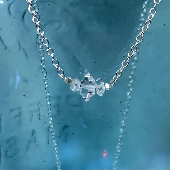 Hand Made Diamond Charm Necklace - Picture 5 of 7